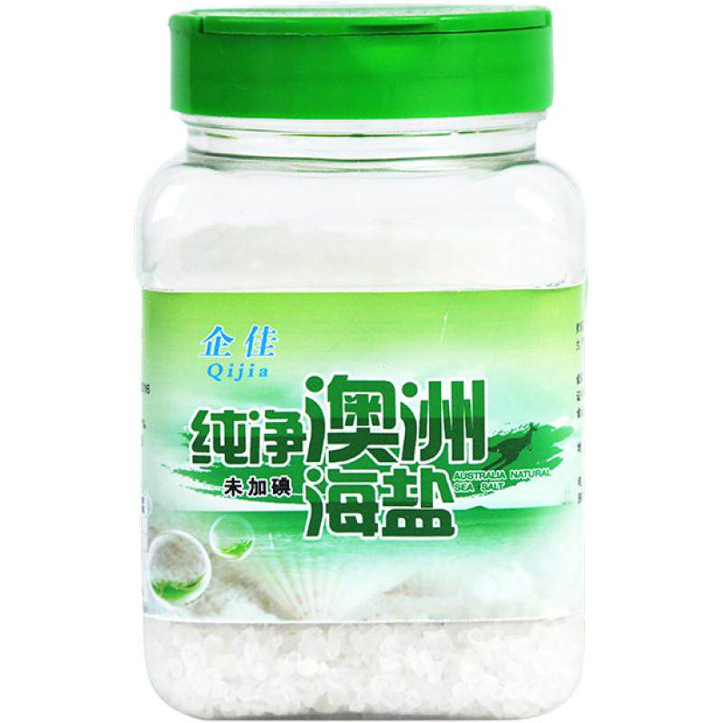 企佳澳洲海盐未加碘瓶装甲亢450g