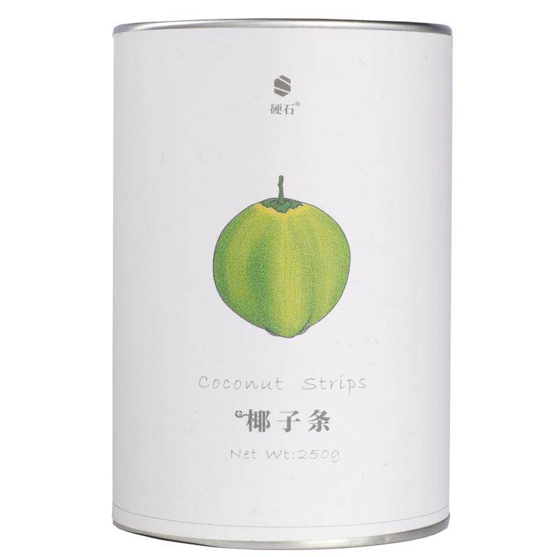 硬石海南特产椰子片脆片无添加糖原味椰子条生酮烘焙健康休闲零食