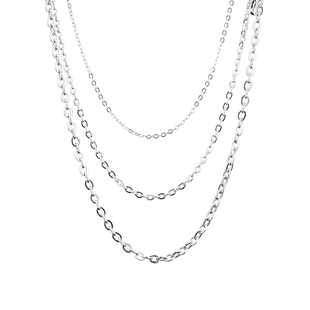 简约基础单链子项链衬衫体恤配链黄明昊同款长项链街头情侣短项链