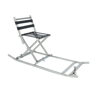 冰车户外滑冰车爬犁带刹车冰刀冬季双人爬犁雪橇东北户外滑雪车