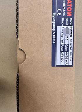 TRATOM压力传感器，型号MSP1000-PE-MF1/2—议价