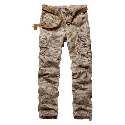 直筒户外大码休闲多口袋工装裤