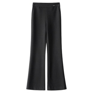 【商场同款】奕辰2025秋冬新款简约阔腿裤慵懒垂感舒适休闲长裤女