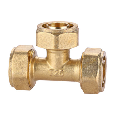 黄铜2025铝塑管接头1寸内丝外丝