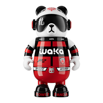 熊猫手办保温杯wakawaka