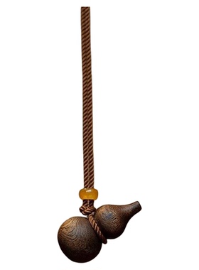 【普陀山官方】福禄双全葫芦吊坠