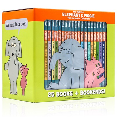 英文原版小猪小象故事绘本合集