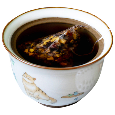 汤家晓食桑果老姜心有暖阳花草茶