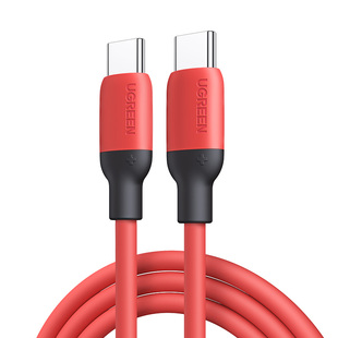 绿联2026年新款双typeC数据线适用17iPhone16pro苹果15ipad充电器线安卓手机平板快充usb转ctoc中国红本命年