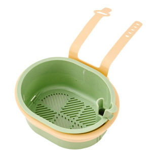 厨房水槽过滤沥水篮新款可挂式洗菜盆沥水篮多功能剩菜剩饭过滤篮