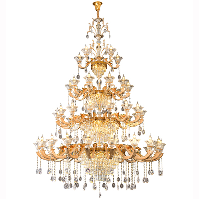 豪华水晶大吊灯复式楼别墅客厅灯