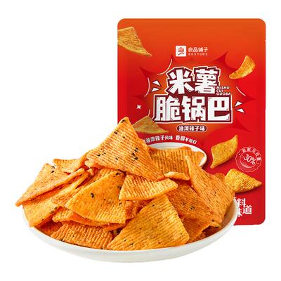 良品铺子米薯脆锅巴128g