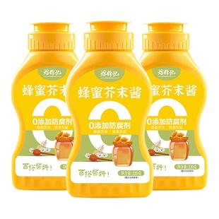 蜂蜜芥末酱0添加防腐剂韩式炸鸡酱黄芥末酱蜂蜜芥末酱旗舰店芥么