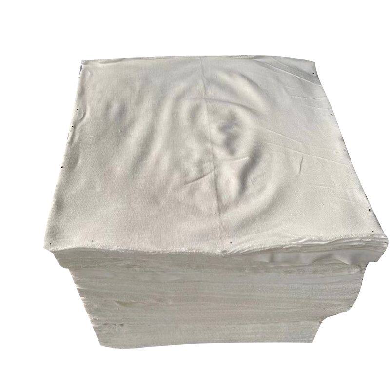 全新白色工业棉布吸油吸水