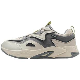 【商场同款】特步休闲鞋秋冬新款轻便百搭厚底老爹鞋运动鞋子男鞋