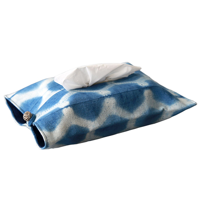 抽纸套布茗堂手工扎染