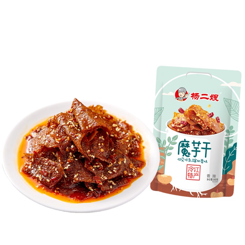 杨二嫂麻辣魔芋干湖南特产