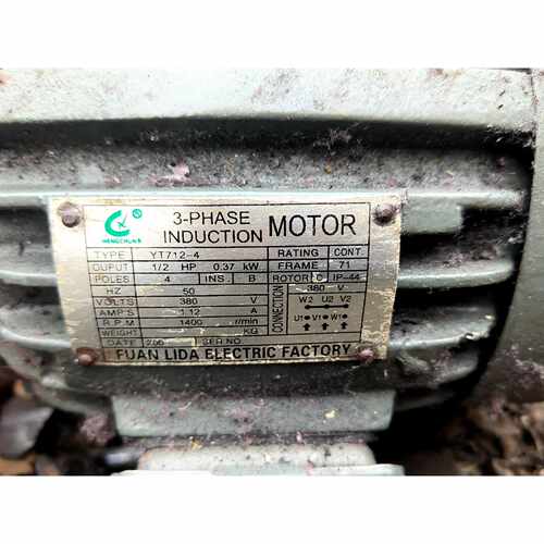 议价三相感应电机，型号YT712-4，0.37KW，380V，4