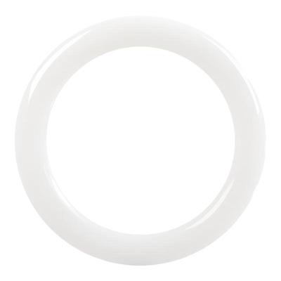 新疆和田羊脂白金丝玉粗圆条手镯