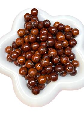 天然紫金鼠圆珠菩提子