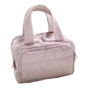 双宽开口大容量！蓬松化妆包女2025新款高端旅行便携式洗漱收纳包