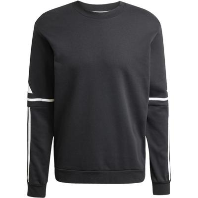 【自营】adidas阿迪达斯三条纹长袖春男黑色圆领简约卫衣 JM3546