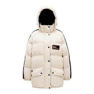 LINCCHIC金羽杰专柜正品功能性防雨雪中长款羽绒服女Y23603190