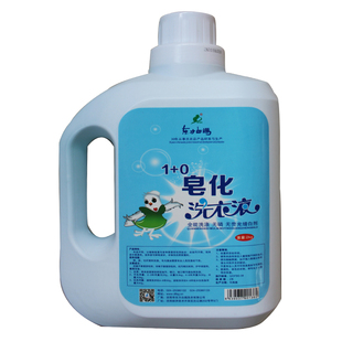 东方白鸽皂化1+0洗衣液去油污力强低泡沫易漂洗洗后白艳柔软蓬松