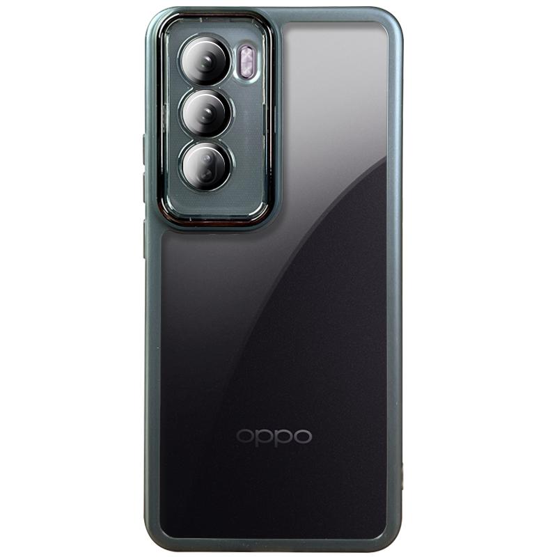 适用于opporeno12自带镜头膜手机壳reno12pro新款保护套reno12透明硅胶镜头全包oppo防摔男女磨砂软防滑边