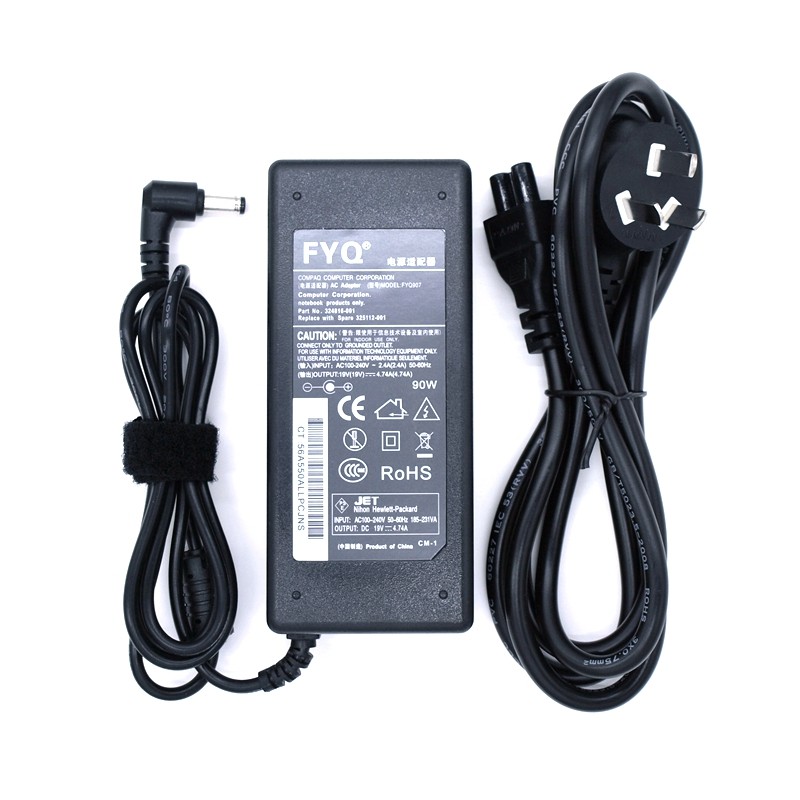 适用于 华硕X59SL X61S X66JC X75V X80H/L/N X81S笔记电源适配器