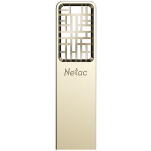 朗科 u盘官方旗舰正品优盘64gb 国风定制U盘32GB全金属高速闪存盘