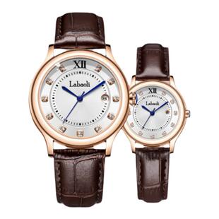 万达撤柜 拉宝丽新款 气球系列轻奢女士腕表日历款蝴蝶扣女款手表