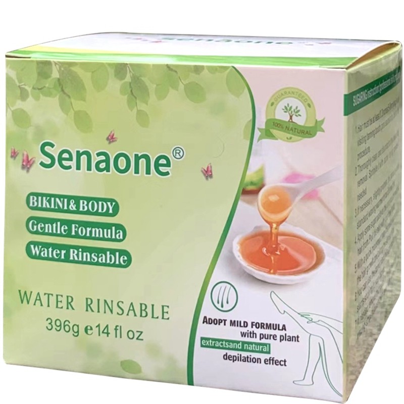 Senaone脱毛蜜蜡私处比基尼腋下手腿胸毛背部sugaring wax小圆点