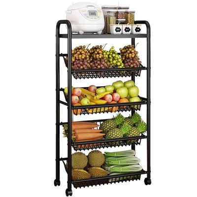 厨房多功能蔬菜收纳架