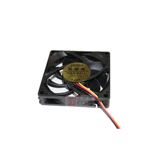 AMDCPU风扇双滚珠7cm 3pin静音风扇7厘米478风扇 电脑CPU散热风扇