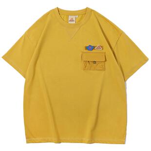 GREGORY x TYAKASHA联名 格里高利款潮流百搭T恤情侣衫短袖上衣