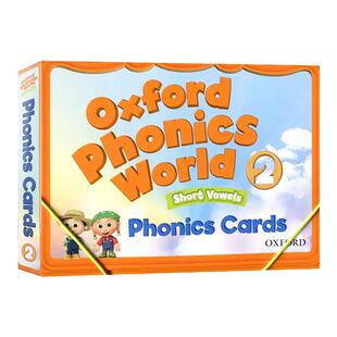 Oxford Phonics World 2级别图文卡片 牛津幼少儿英语教材OPW配套卡片教学大卡字母a-z the Alphabrt phonics cards