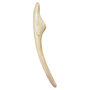 日式桧木面雕棒脸部面部美容院专用按摩棒经络棒刮痧点穴按摩