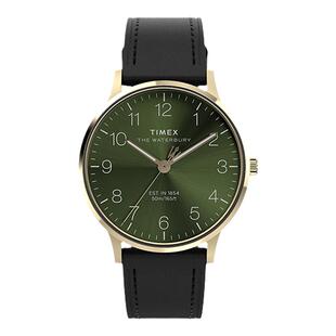 TIMEX天美时Waterbury系列经典商务石英月相手表男款TW2W75900
