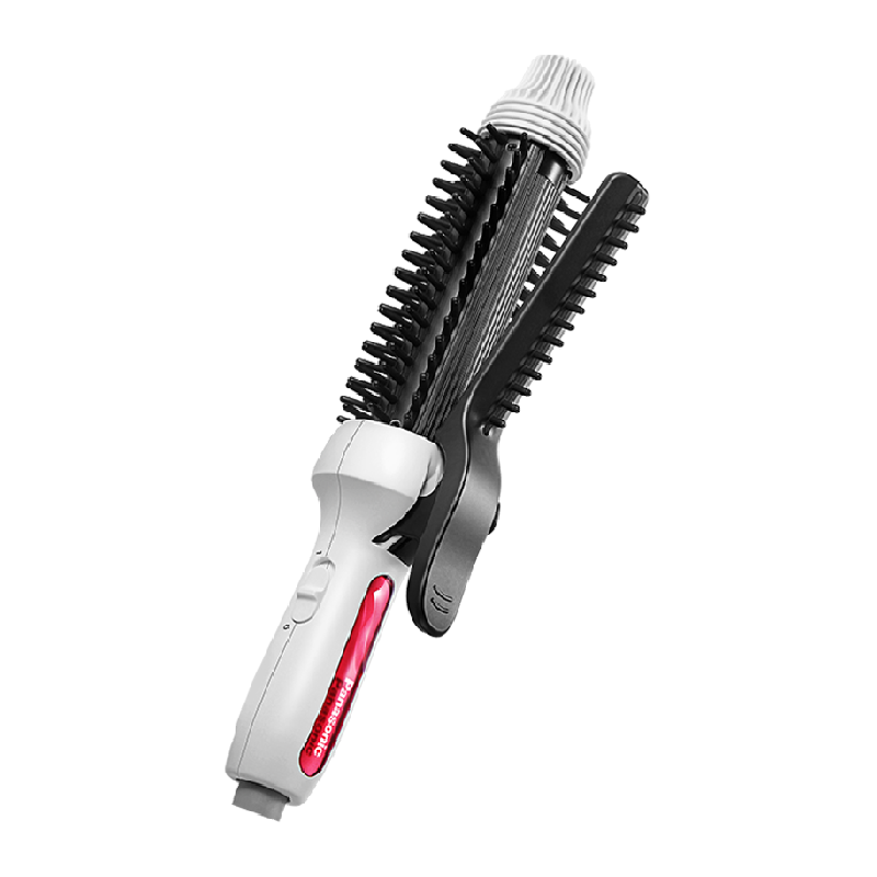 松下卷发棒造型梳卷直两用定型情人节礼物HT45