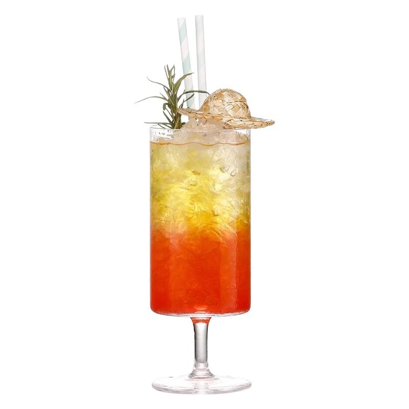 鸡尾酒杯矮脚直筒鸡尾酒杯