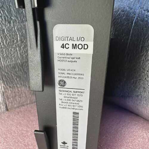 GENERAL ELECTRIC UR4CH DIGITAL MODULE 12A0-1011-A2