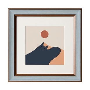 欧式复古画框装裱相框正方形外40挂墙十字绣30框架国画裱框50字画