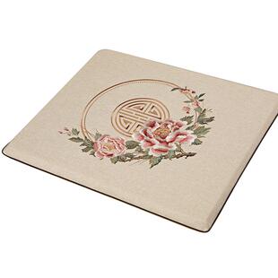 中式红木椅子坐垫乳胶座椅垫实木太师圈椅官帽茶桌椅沙发座垫家用