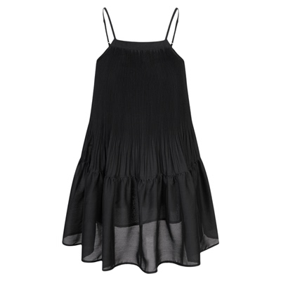 MOUSSY 夏季新品南法度假风轻薄吊带叠穿连衣裙028ISA33-4061