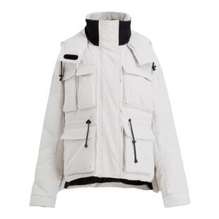 【白鹅绒】Laurel劳芮秋冬新款多口袋连帽羽绒服女LWD343L01300