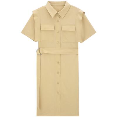 MindBridge短袖衬衫裙