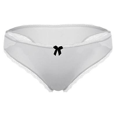 「LA」Elis·艾莉丝|静感系列*安静留白感牛奶丝舒适蝴蝶结女内裤