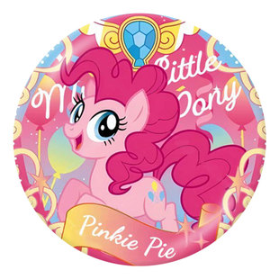 小马宝莉周边镭射吧唧云宝紫悦碧琪珍奇彩虹系列徽章胸针挂件礼物