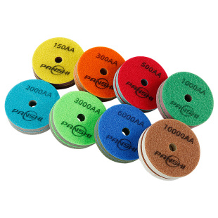 磐石PANSHI牌海绵纤维抛光片大理石水磨片石材打磨片加厚水抛片